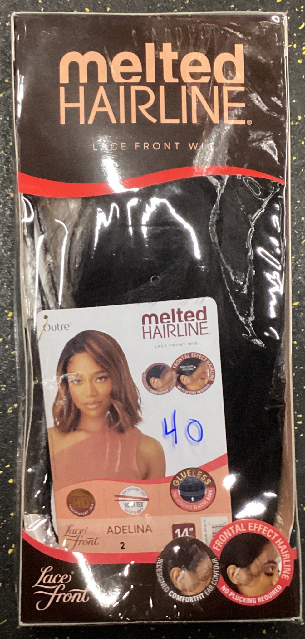 Melted Hairline Lace Front Wig 14” Adelina