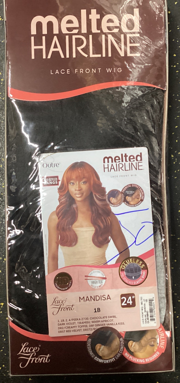 Melted Hairline Lace Front Wig 24” Mandisa