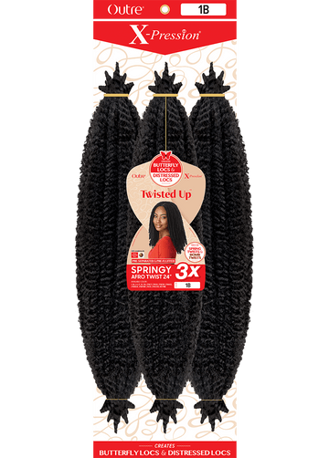 SPRINGY AFRO TWIST
HAIR MATERIAL
SYNTHETIC HAIR
TEXTURE
KINKY
STYLE
AFRO
COLOR SHOWN
1B
AVAILABLE COLORS
1,1B,2,27,2T1B/27,2T1B/30,2T1B/350,2T1B/425,30,4
LENGTHS
12" 2X
16" 3X
20" 10X
24" 3X
30" 3X