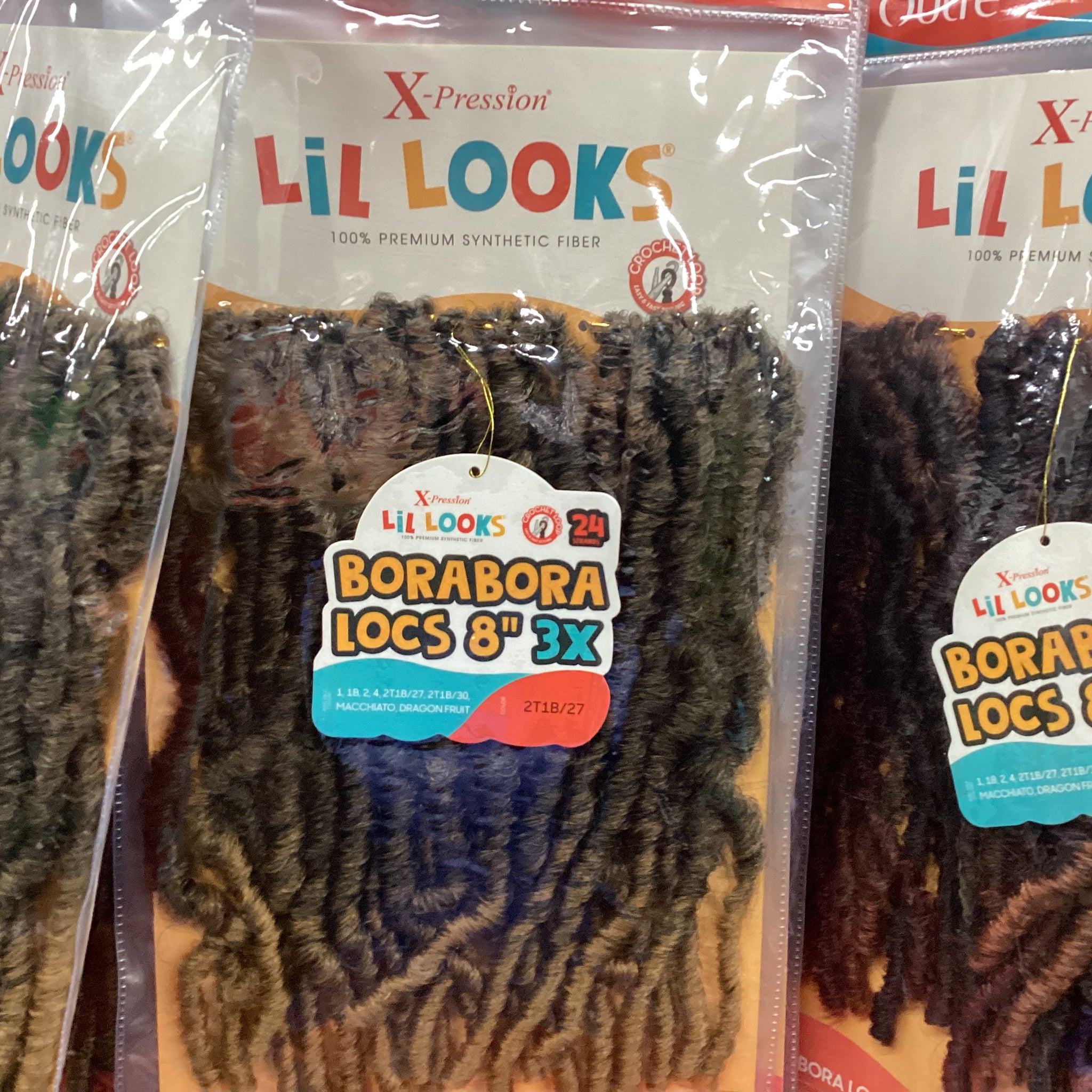Lil looks Borabora locs 8”