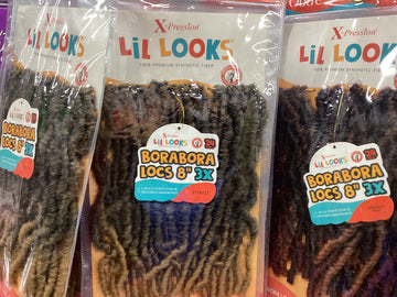 Lil looks Borabora locs 8”