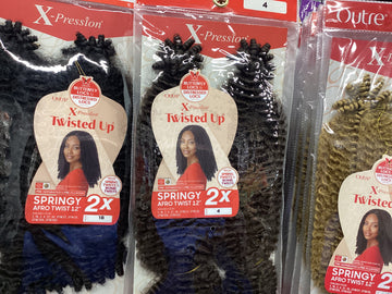 Twisted up Spring Afro twist 12”