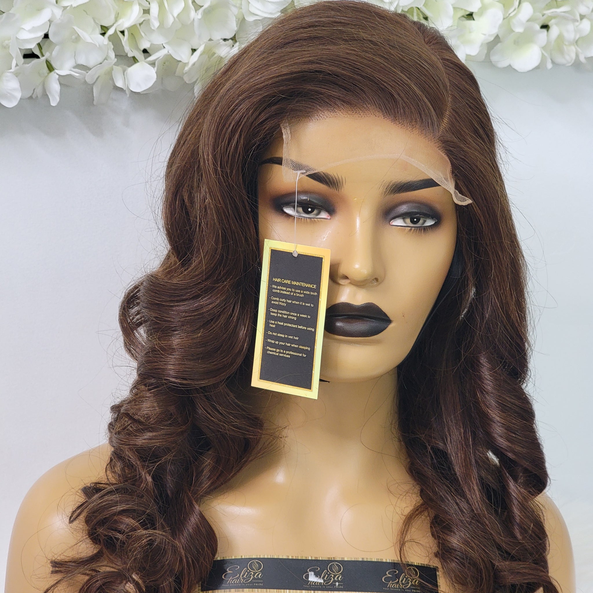Color #4. wig body wave 20"